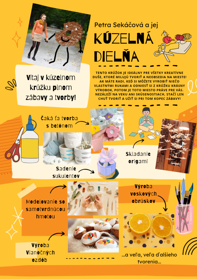 Plagát – Kúzelná dielňa ZŠ