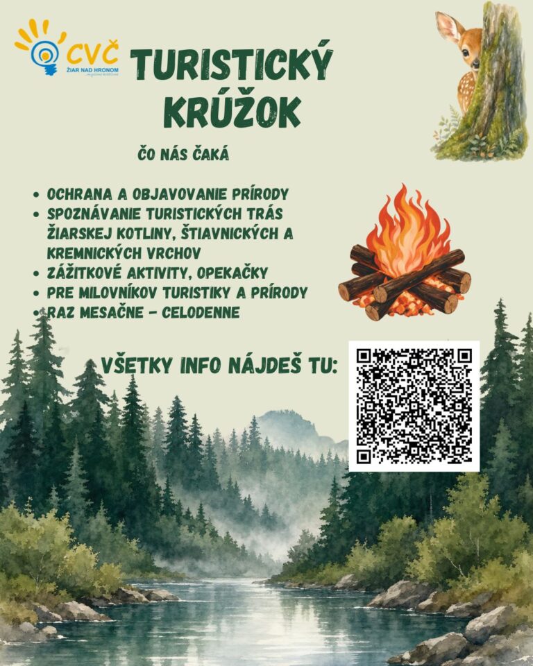 Plagát – Turistický krúžok