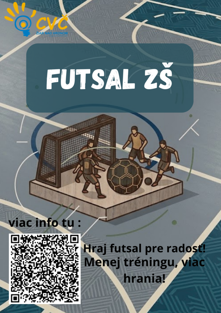 Plagát: Futsal ZŠ